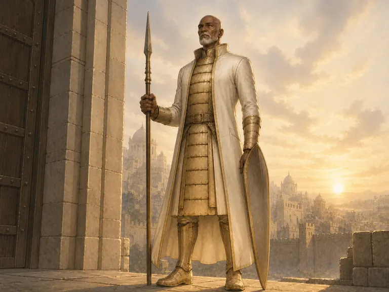Gilded Sentinel illustration