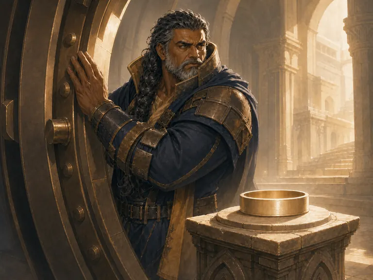 Keeper of the Dawnvault illustration